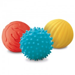 3 Balles Sensorielles - Lapin