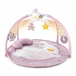 TAPIS D'EVEIL COLORS GYM ROSE