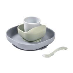 COFFRET REPAS SILICONE 4...