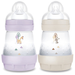 BIBERON X2 AC 160ML LILAS +...